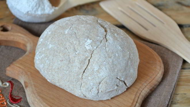 Рецепт Бездрожжевое ржаное тесто