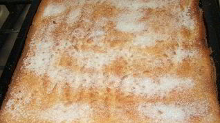 Рецепт Бисквитное тесто в духовке