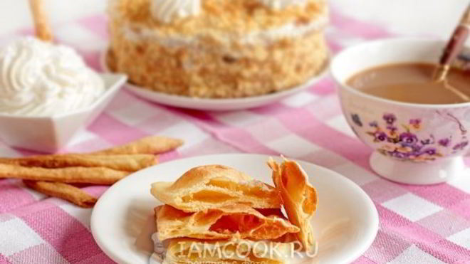 Рецепт Быстрое слоеное тесто по-домашнему