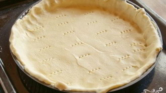 Рецепт Быстрое тесто для пирога