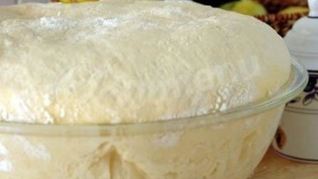 Рецепт Быстрое тесто для пирогов и плюшек