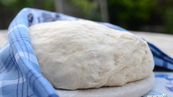 Рецепт Дрожжевое тесто для пирожков на кефире