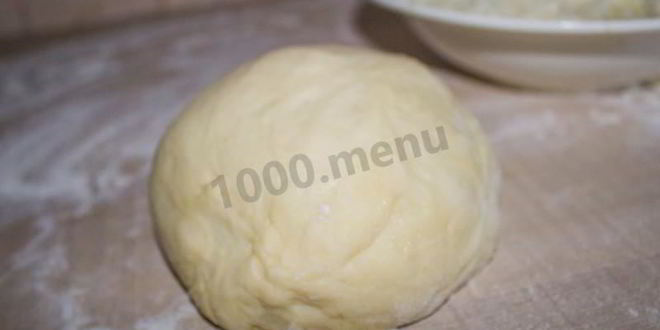 Рецепт дрожжевое тесто для ватрушек