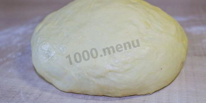 Рецепт дрожжевое тесто для ватрушек