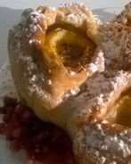 Дрожжевое тесто с яблоками