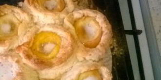 Рецепт дрожжевое тесто с яблоками