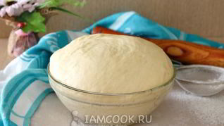 Рецепт Дрожжевое тесто в хлебопечке для пирогов