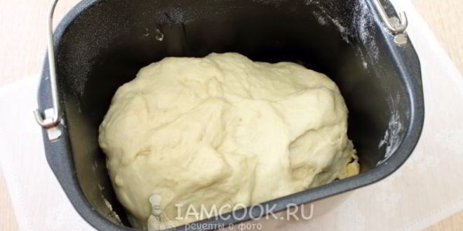 Рецепт дрожжевое тесто в хлебопечке для пирогов