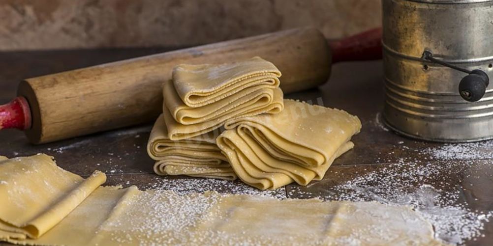 Рецепт тесто для лазаньи и лапши в хлебопечке