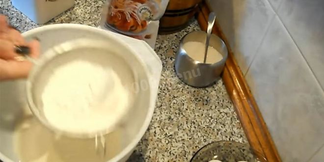 Рецепт опарное тесто способом на опаре дрожжевое для пирожков