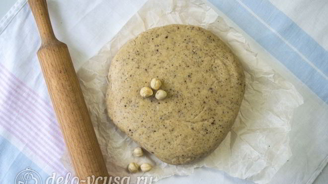 Рецепт Ореховое песочное тесто