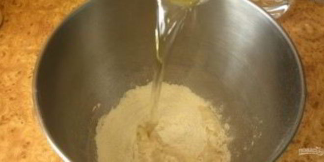 Рецепт постное тесто для хвороста и лаваша