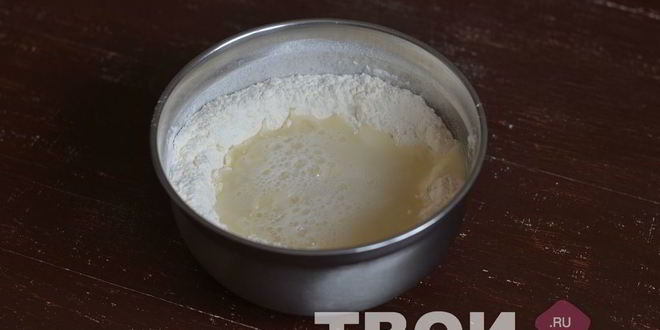 Рецепт постное заварное тесто