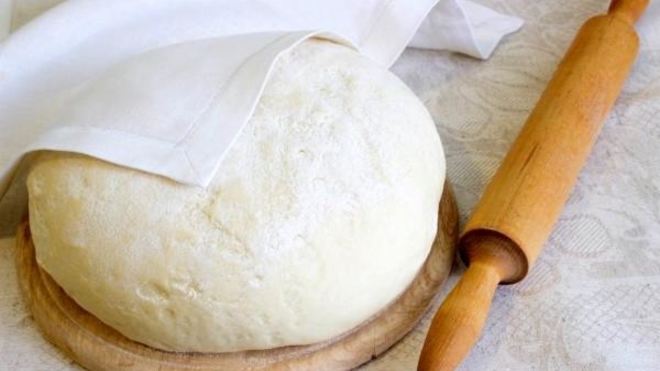 Рецепт Самое вкусное дрожжевое тесто для пиццы