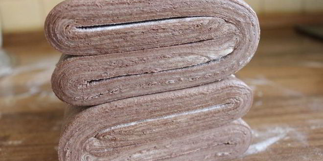 Рецепт шоколадное слоеное тесто
