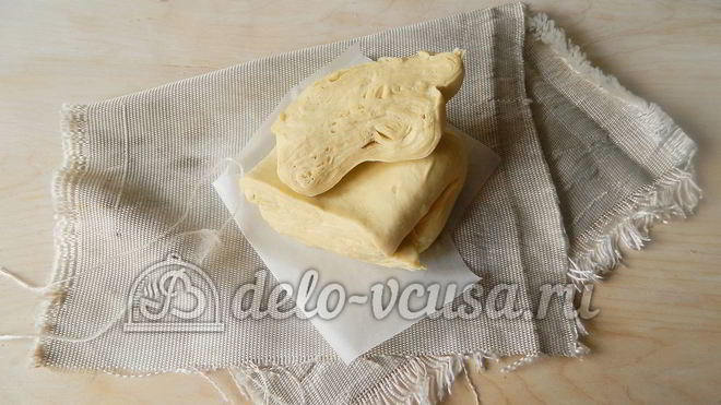 Рецепт Слоеное бездрожжевое тесто