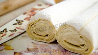 Рецепт Слоеное тесто для самсы просто и быстро