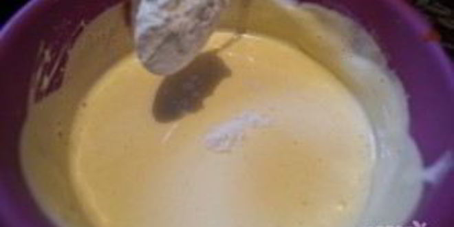 Рецепт тесто для бисквита