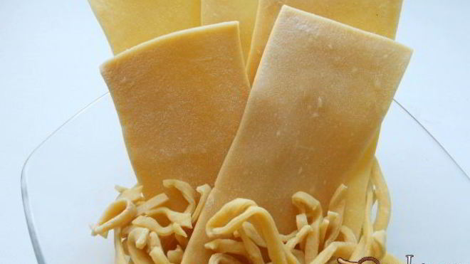 Рецепт Тесто для лазаньи и лапши в хлебопечке