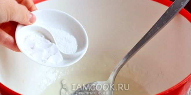 Рецепт тесто для пирогов на кефире без дрожжей