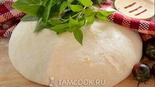 Рецепт Тесто для пиццы и фокаччи в хлебопечке