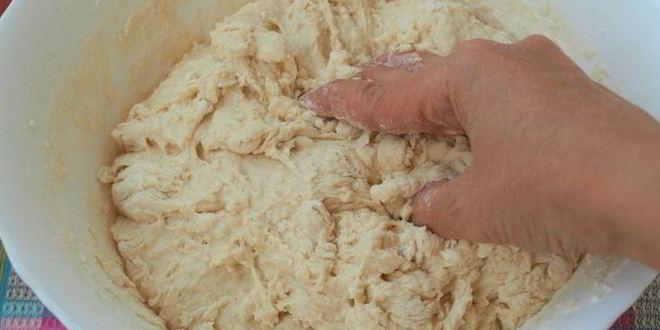 Рецепт тесто для пиццы на кефире