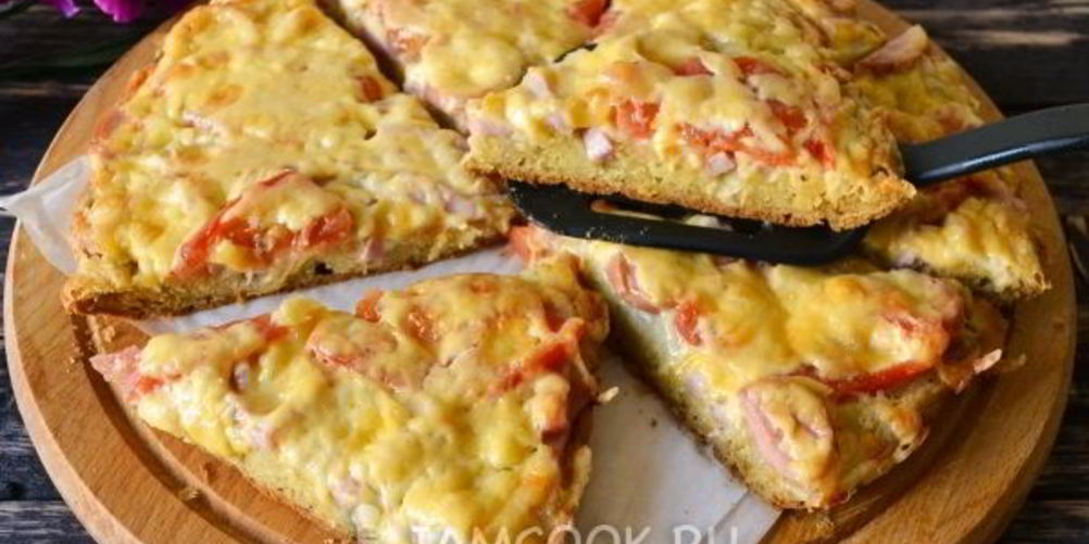 Как приготовить тесто для пиццы на сметане и майонезе