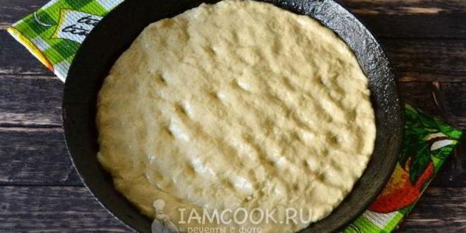 Рецепт тесто для пиццы на сметане и майонезе
