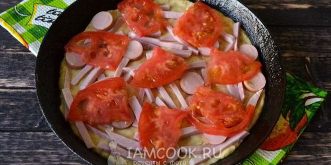 Рецепт тесто для пиццы на сметане и майонезе