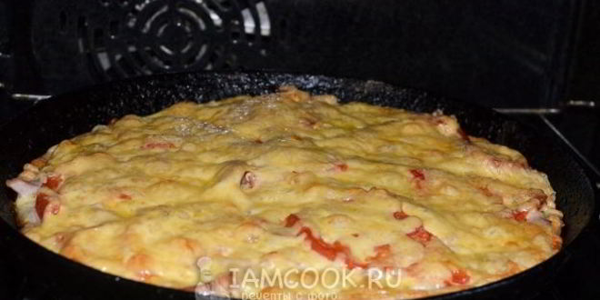 Рецепт тесто для пиццы на сметане и майонезе