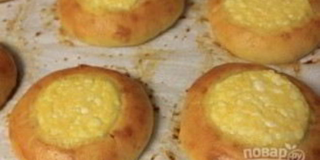 Рецепт тесто для ватрушек с творогом