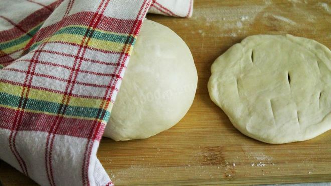 Рецепт Тесто на кефире для лепешек