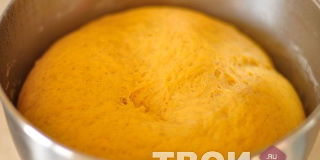 Рецепт тесто с тыквой