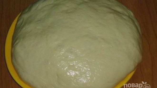 Рецепт Вкусное дрожжевое тесто на пирожки