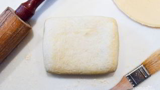 Рецепт Замороженное бездрожжевое слоеное тесто