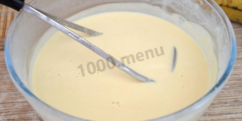 Рецепт жидкое тесто на сметане