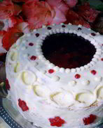 Бисквитный торт Вишневый соблазн