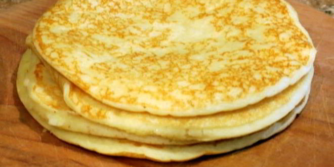 Рецепт блинный торт с семгой и рикоттой