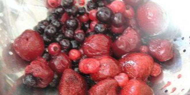 Рецепт блинный торт вишня и грейпфрут