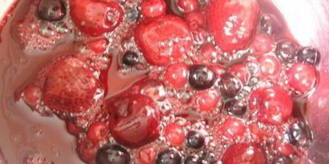 Рецепт блинный торт вишня и грейпфрут