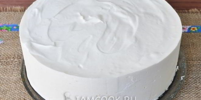 Рецепт большой торт птичье молоко