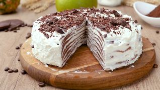 Рецепт блинного торта