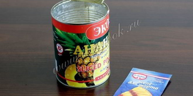 Рецепт фруктовый торт на японском бисквите