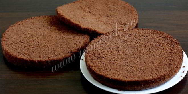 Рецепт фруктовый торт на японском бисквите