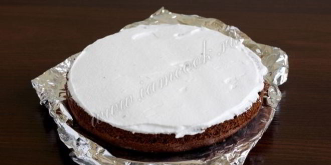 Рецепт фруктовый торт на японском бисквите