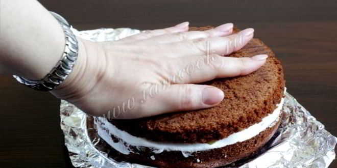 Рецепт фруктовый торт на японском бисквите