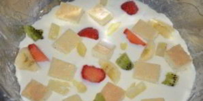 Рецепт фруктовый торт с желатином