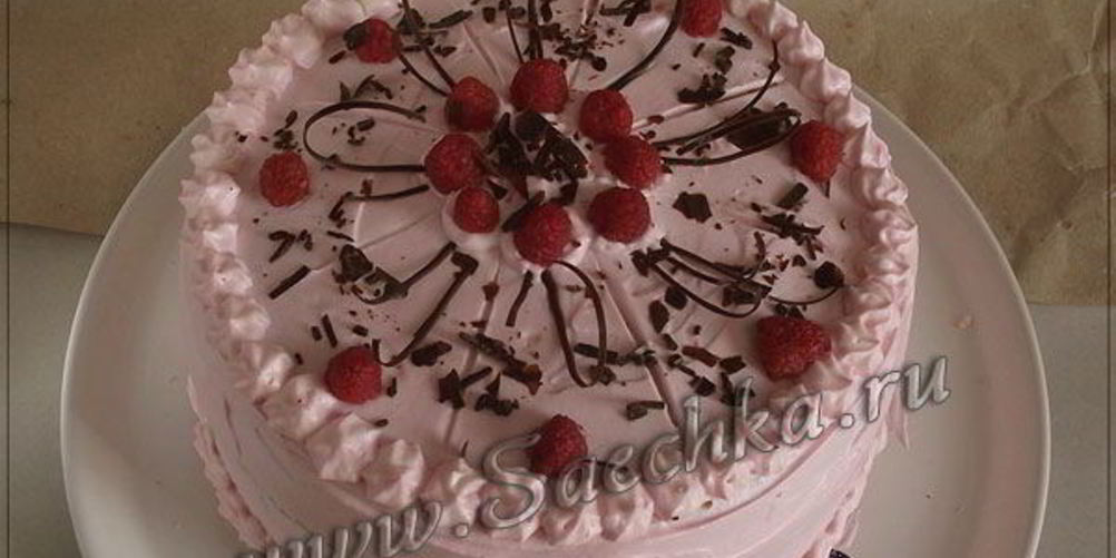 Рецепт торт белый лес