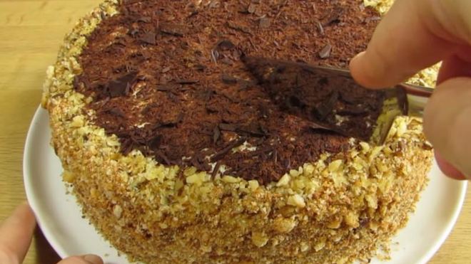 Рецепт Классический сметанный торт без яиц