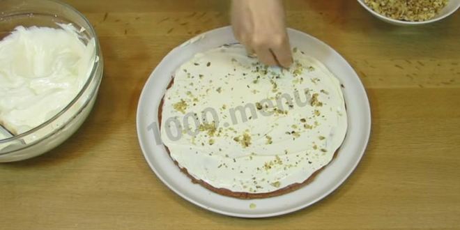 Рецепт классический сметанный торт без яиц